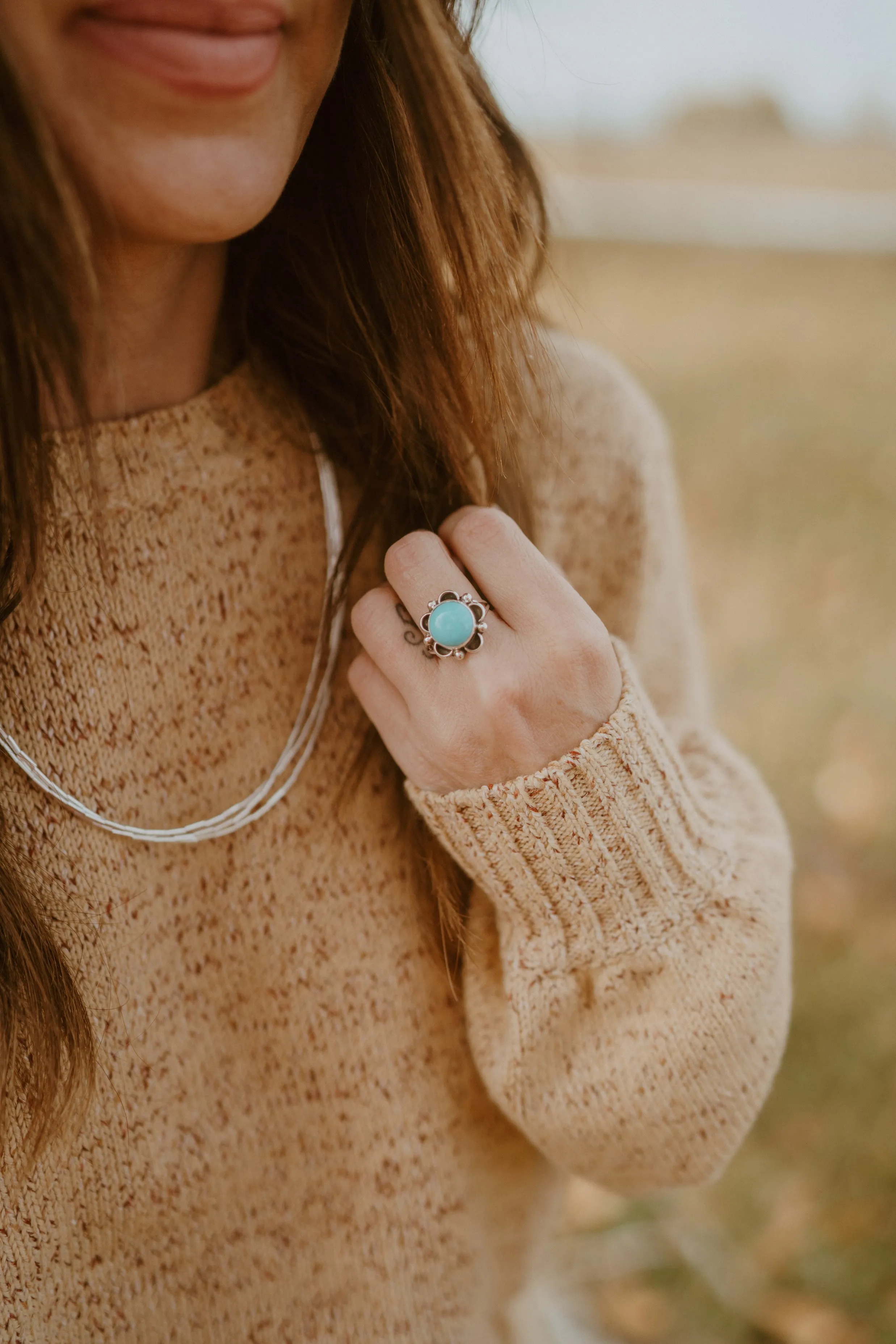 Cloy Ring | Howlite