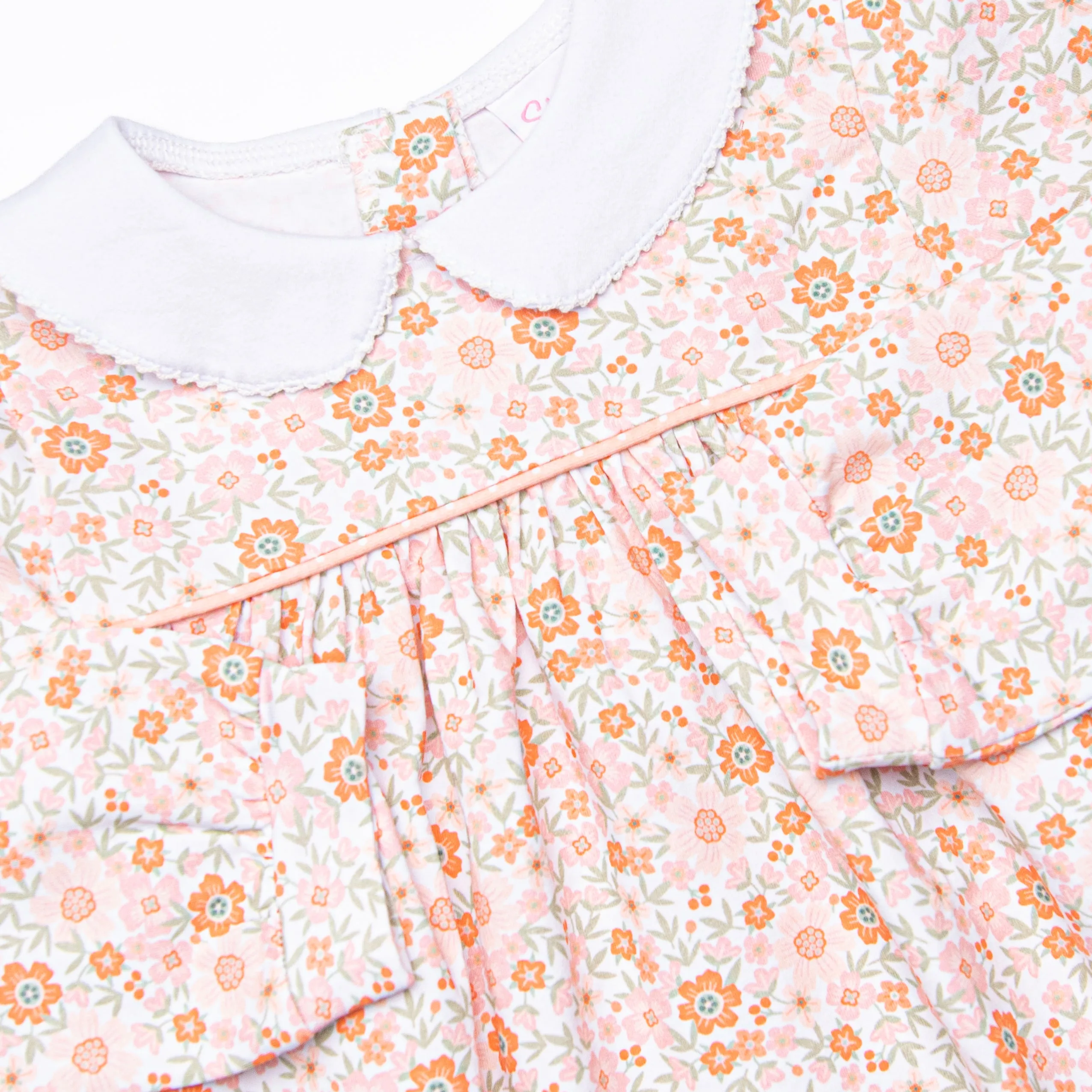 Coral Me Cute Legging Set, Orange