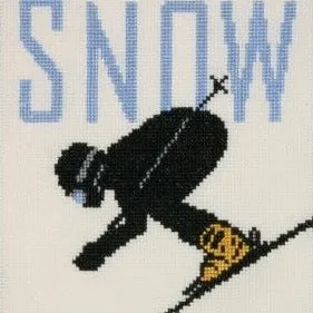Counted Cross Stitch Kit: Posy Sports
