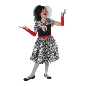Cruella De Ville Deluxe Tween Costume Size 9 10