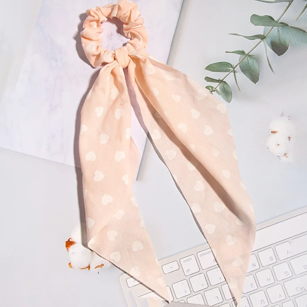 Cute Polka Dot Scrunchie Set
