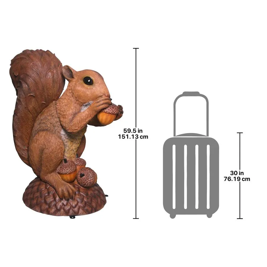 Design Toscano- Wirral the Enormous Squirrel Statue
