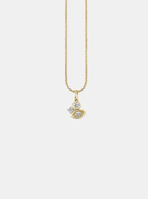 Diamond Cluster Necklace