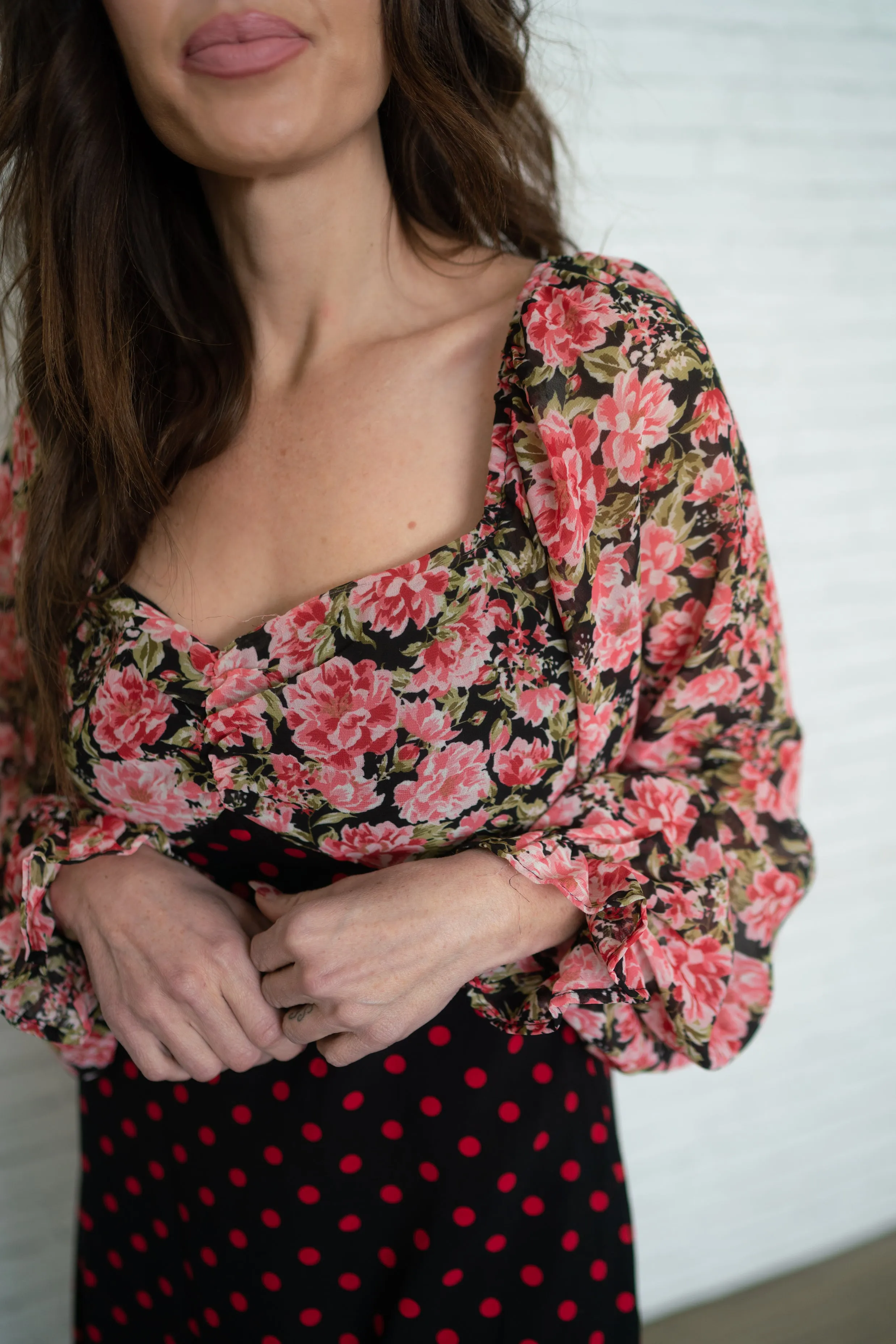 Divine Roses Dress