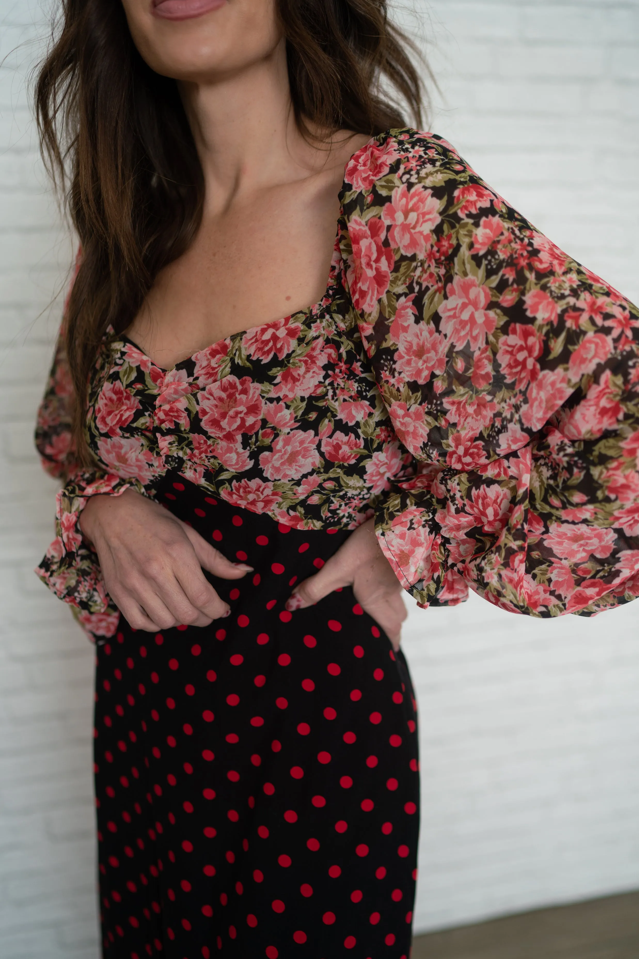 Divine Roses Dress
