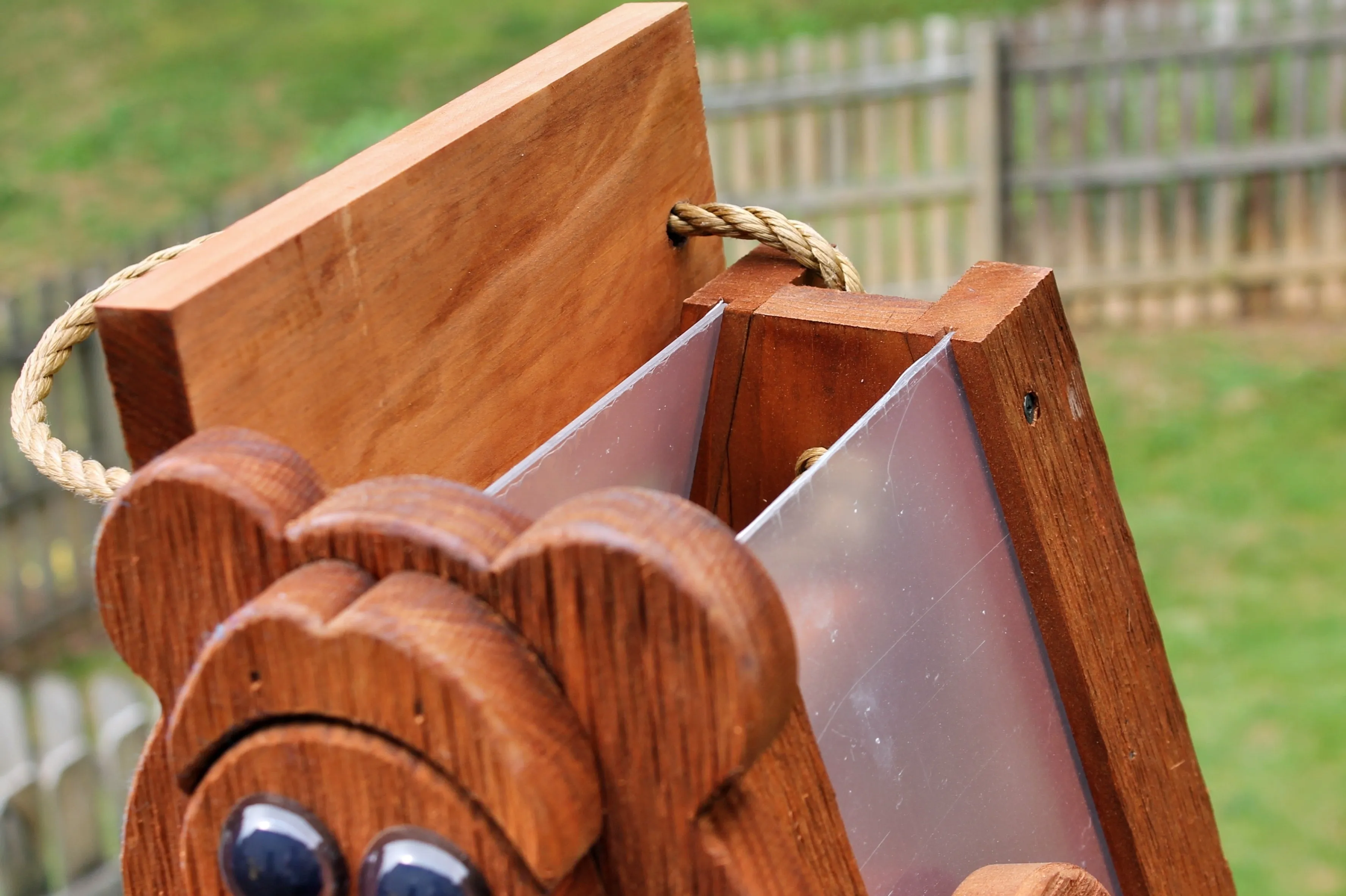 Dog and Bear Shaped Bird Feeders