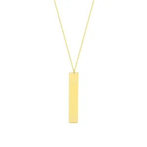 Drop Bar Necklace