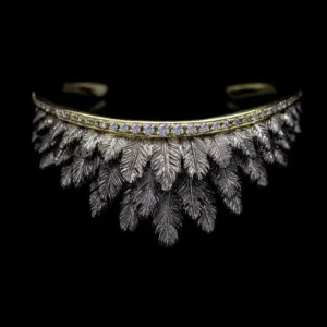 Duffy x Thesis Feather Cuff Bracelet