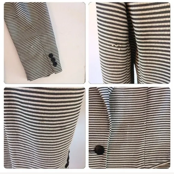 EMANUEL Emanuel Ungaro vintage striped blazer size 4 US/38 Europe 90’s/Y2K