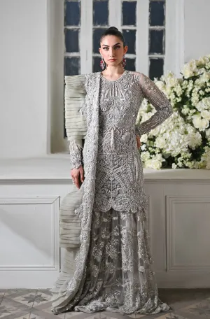 Embellished Kameez and Sharara Pakistani Wedding Dress