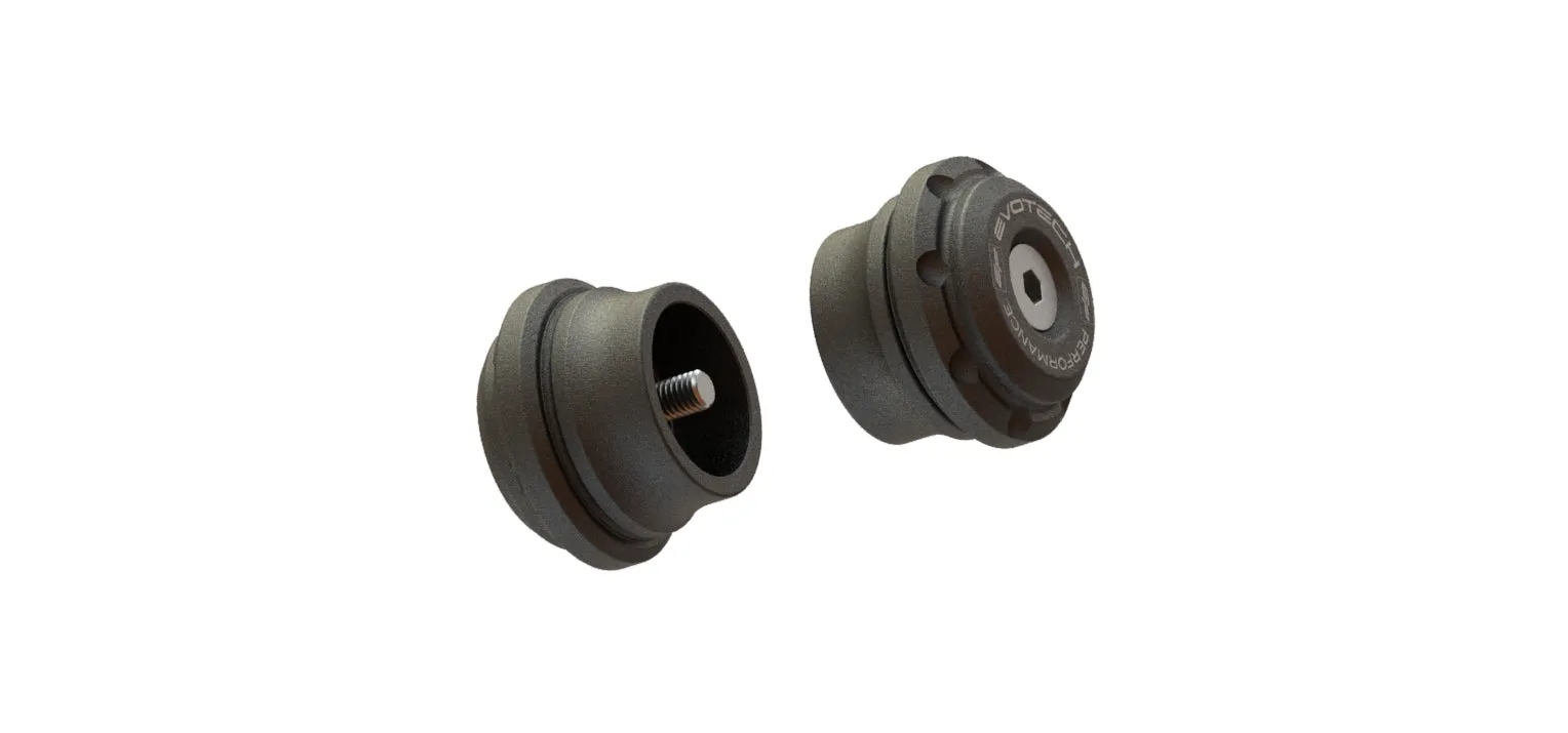 Evotech Bar End Weights (Non Bar End Mirror Version) - Triumph Street Triple 765 R (2023 )