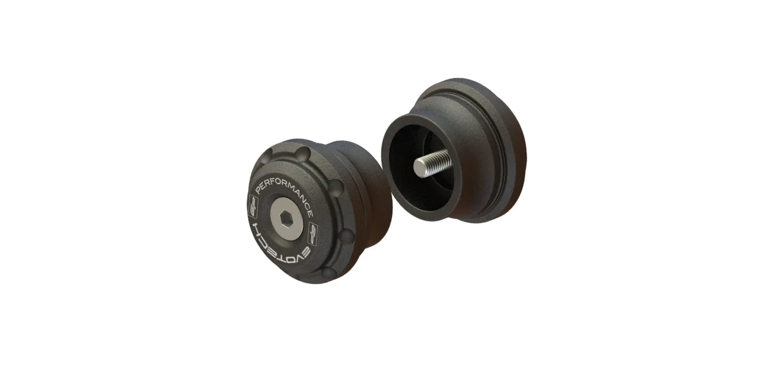 Evotech Bar End Weights (Non Bar End Mirror Version) - Triumph Street Triple 765 R (2023 )
