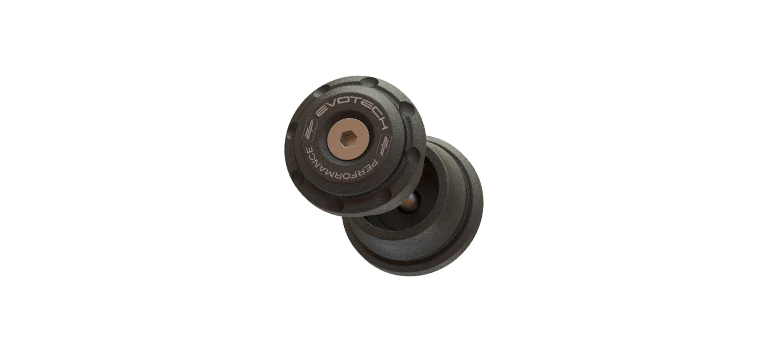 Evotech Bar End Weights (Non Bar End Mirror Version) - Triumph Street Triple 765 R (2023 )