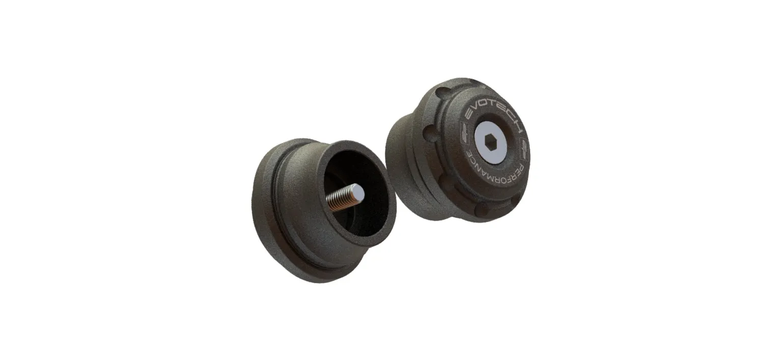 Evotech Bar End Weights (Non Bar End Mirror Version) - Triumph Street Triple 765 R (2023 )