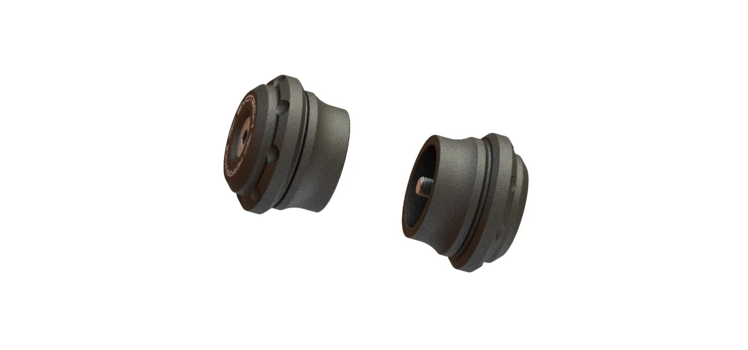 Evotech Bar End Weights (Non Bar End Mirror Version) - Triumph Street Triple 765 R (2023 )