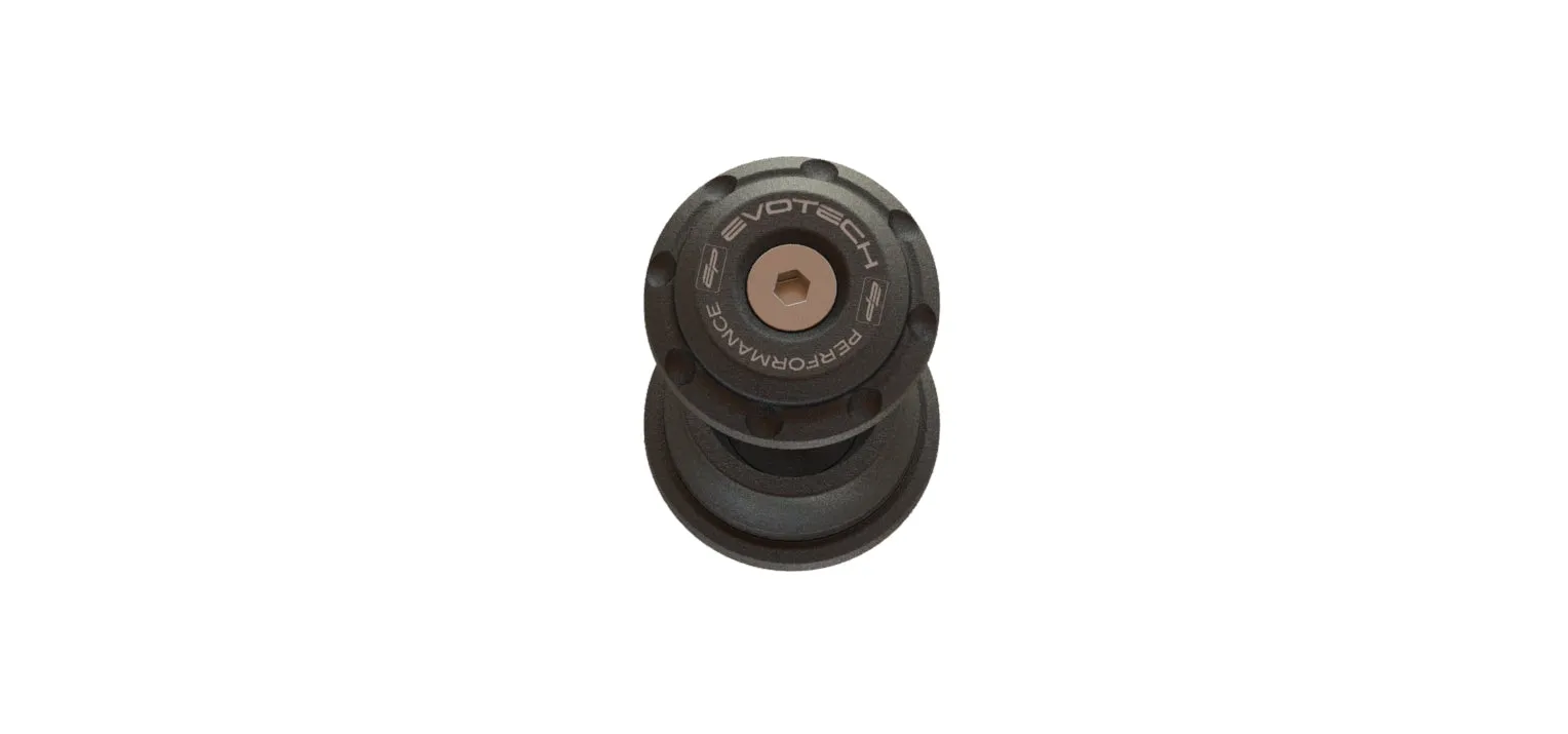 Evotech Bar End Weights (Non Bar End Mirror Version) - Triumph Street Triple 765 R (2023 )