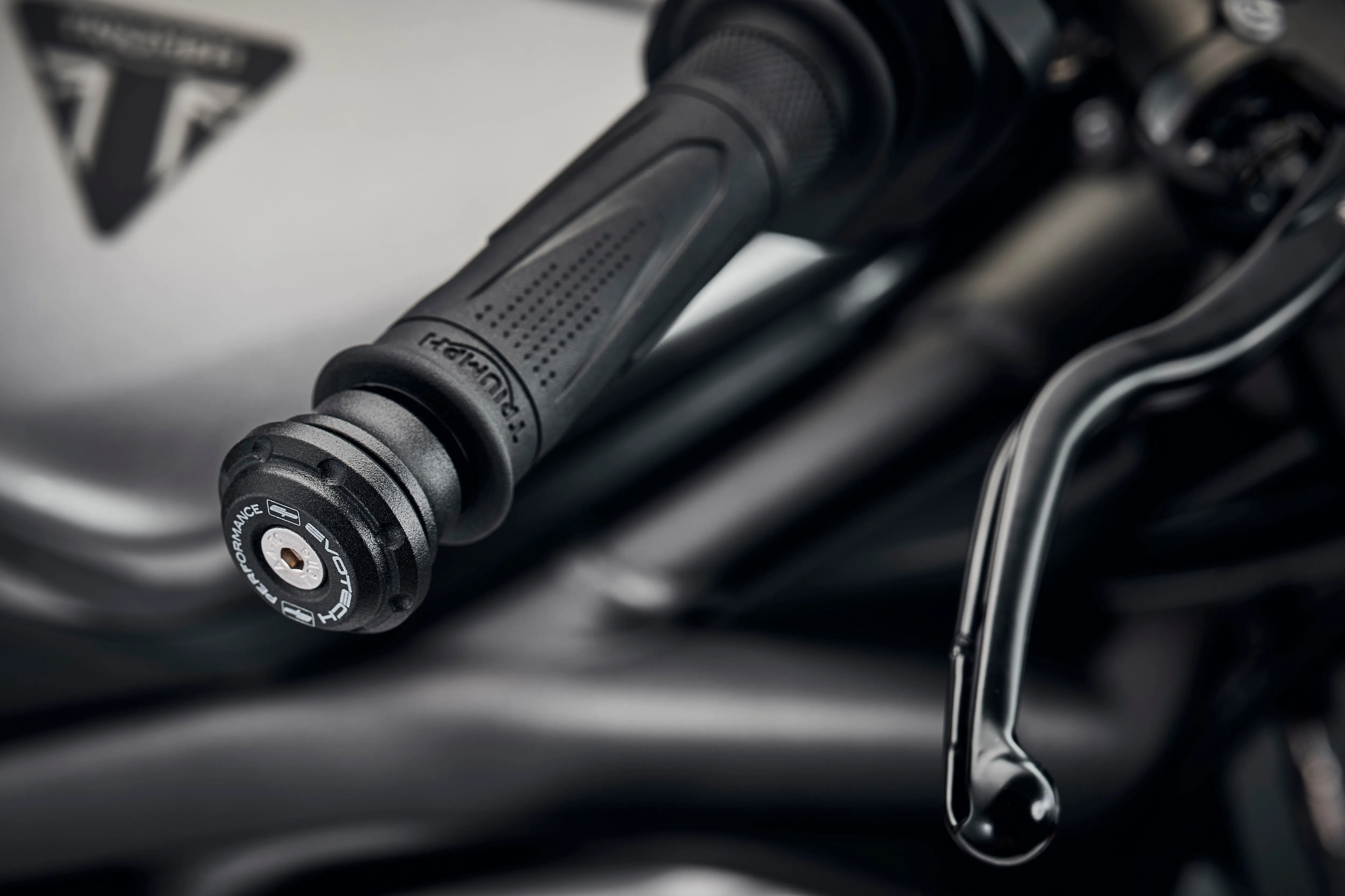 Evotech Bar End Weights (Non Bar End Mirror Version) - Triumph Street Triple 765 R (2023 )