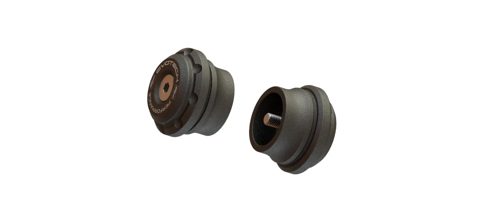 Evotech Bar End Weights (Non Bar End Mirror Version) - Triumph Street Triple 765 R (2023 )