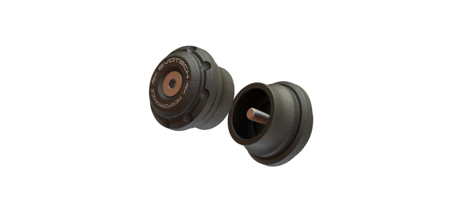 Evotech Bar End Weights (Non Bar End Mirror Version) - Triumph Street Triple 765 R (2023 )