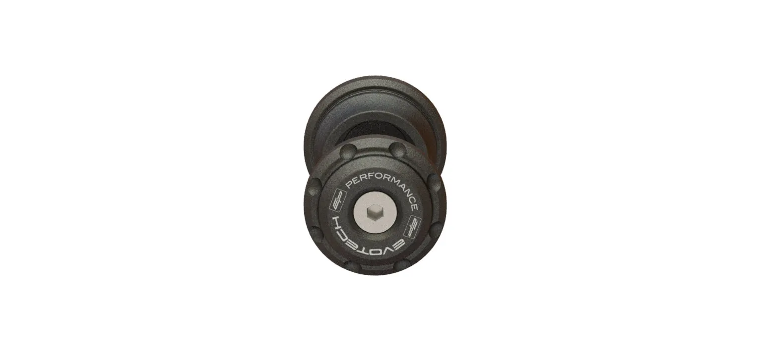 Evotech Bar End Weights (Non Bar End Mirror Version) - Triumph Street Triple 765 R (2023 )