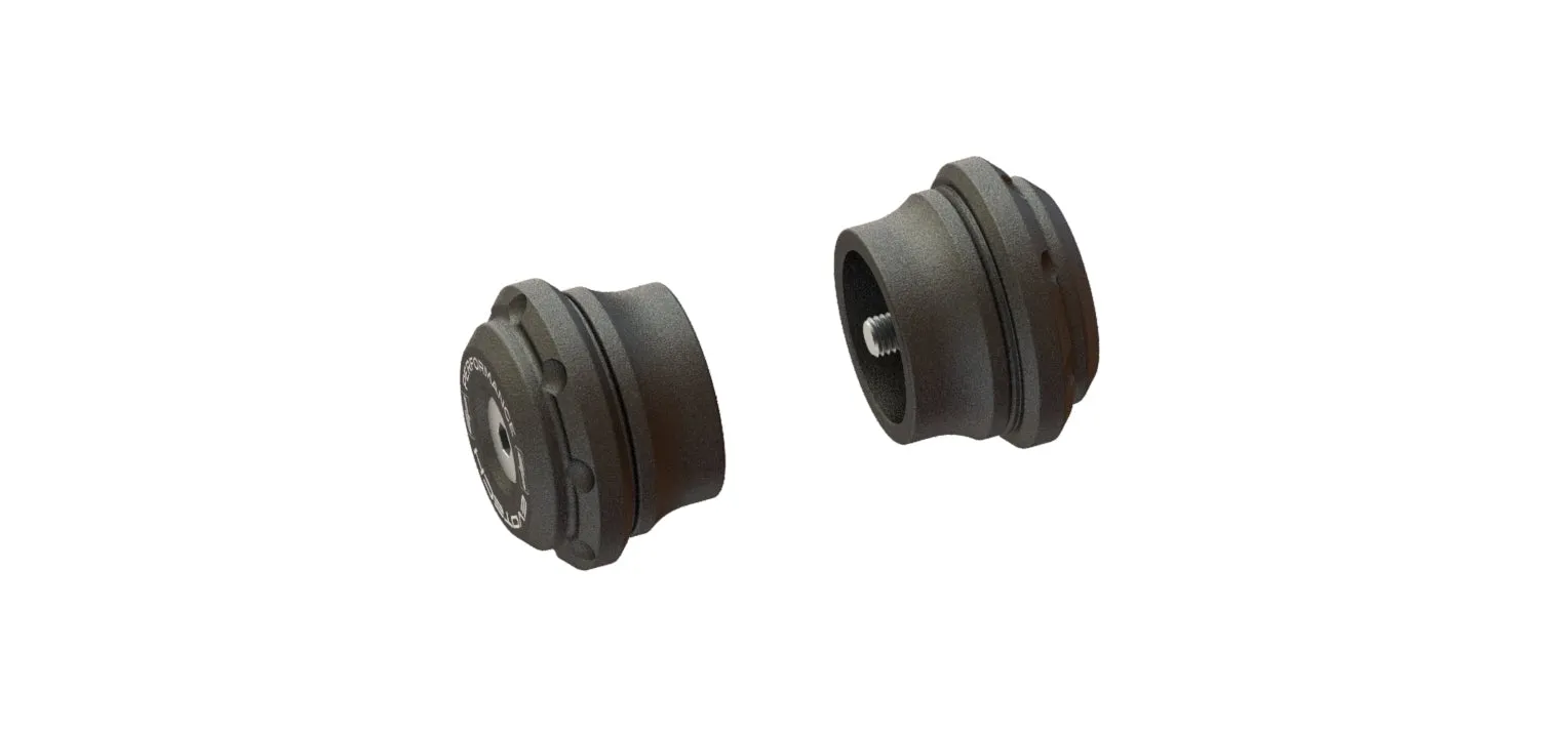 Evotech Bar End Weights (Non Bar End Mirror Version) - Triumph Street Triple 765 R (2023 )