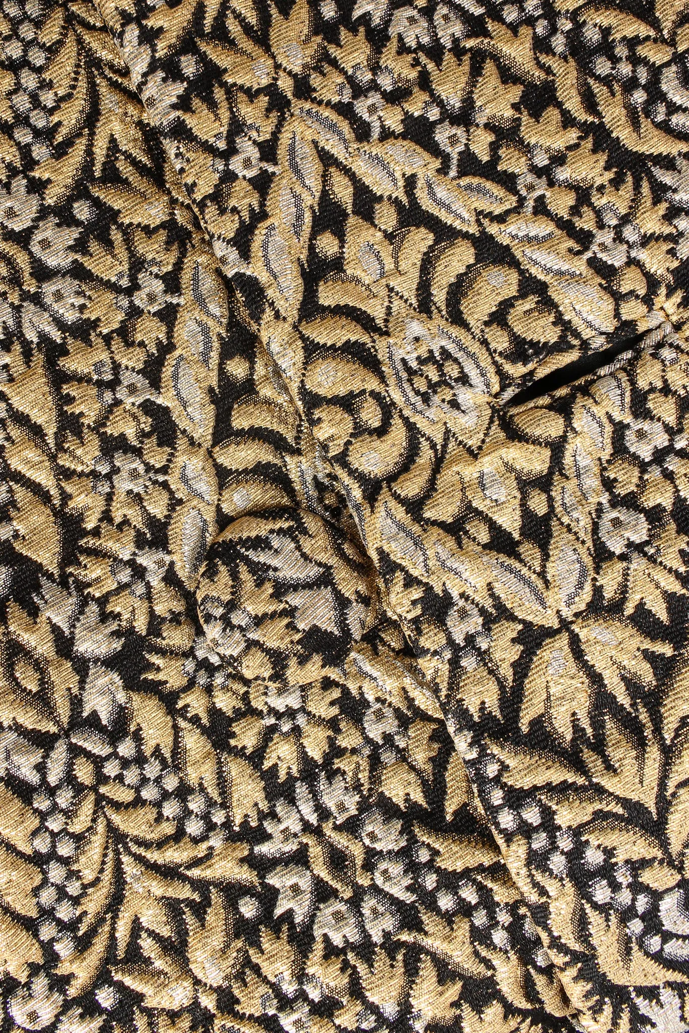 Fleur Foliage Brocade Peacoat