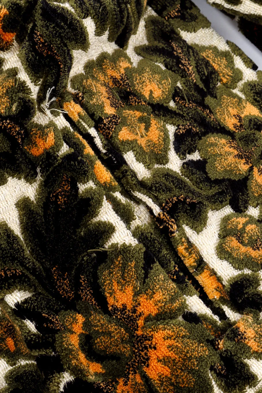 Floral Brocade Carpet Coat