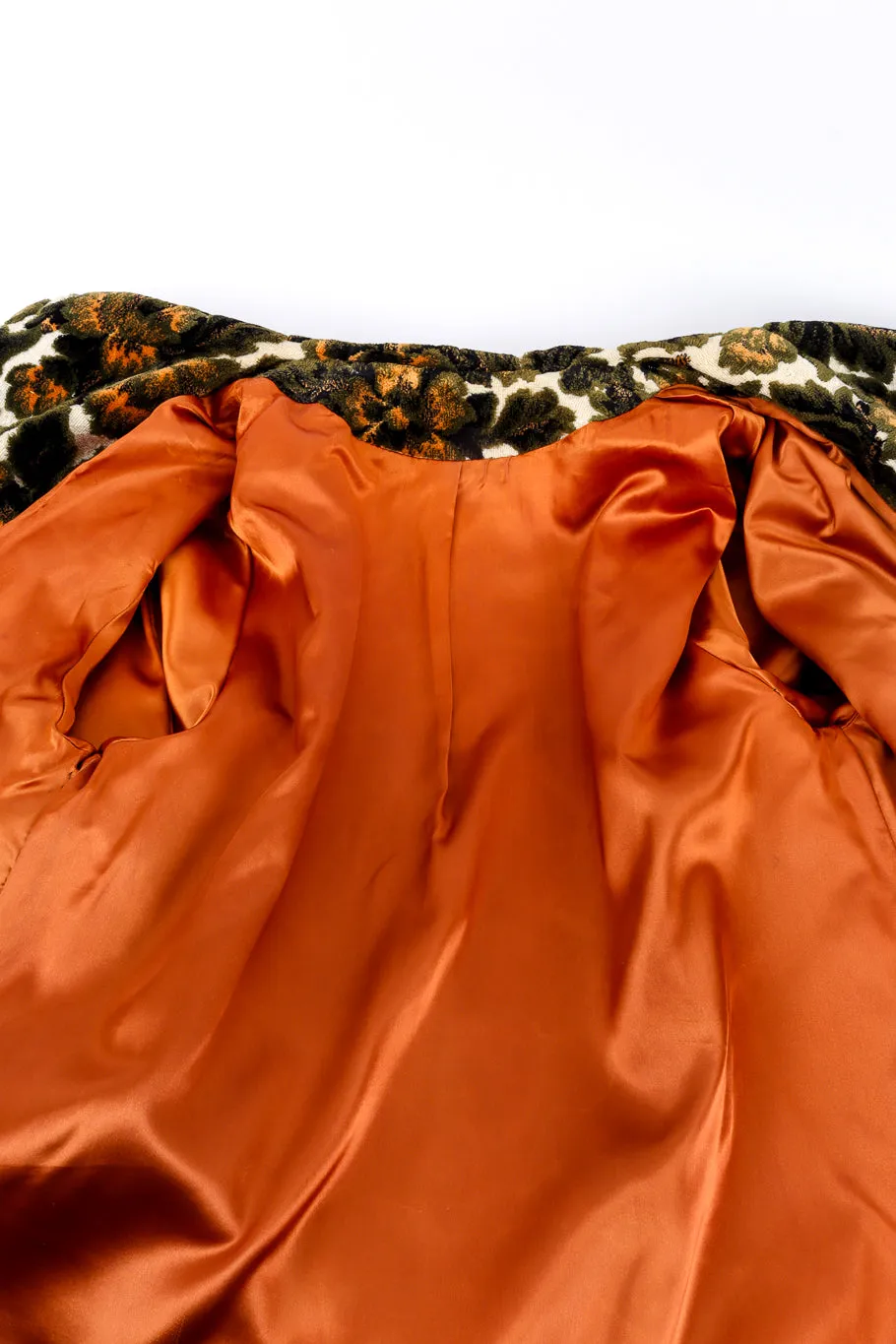 Floral Brocade Carpet Coat