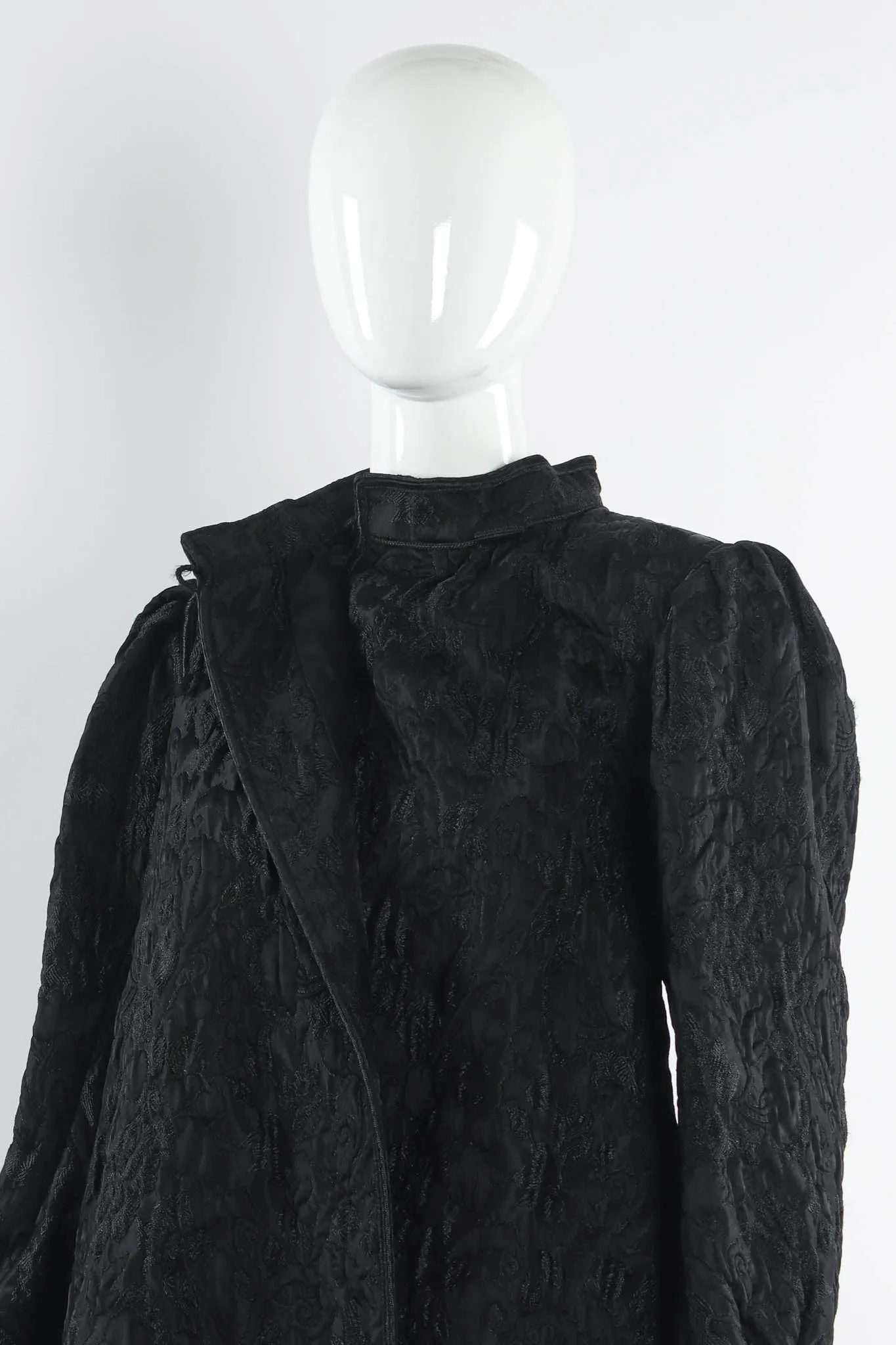 Floral Embroidered Quilted Jacket