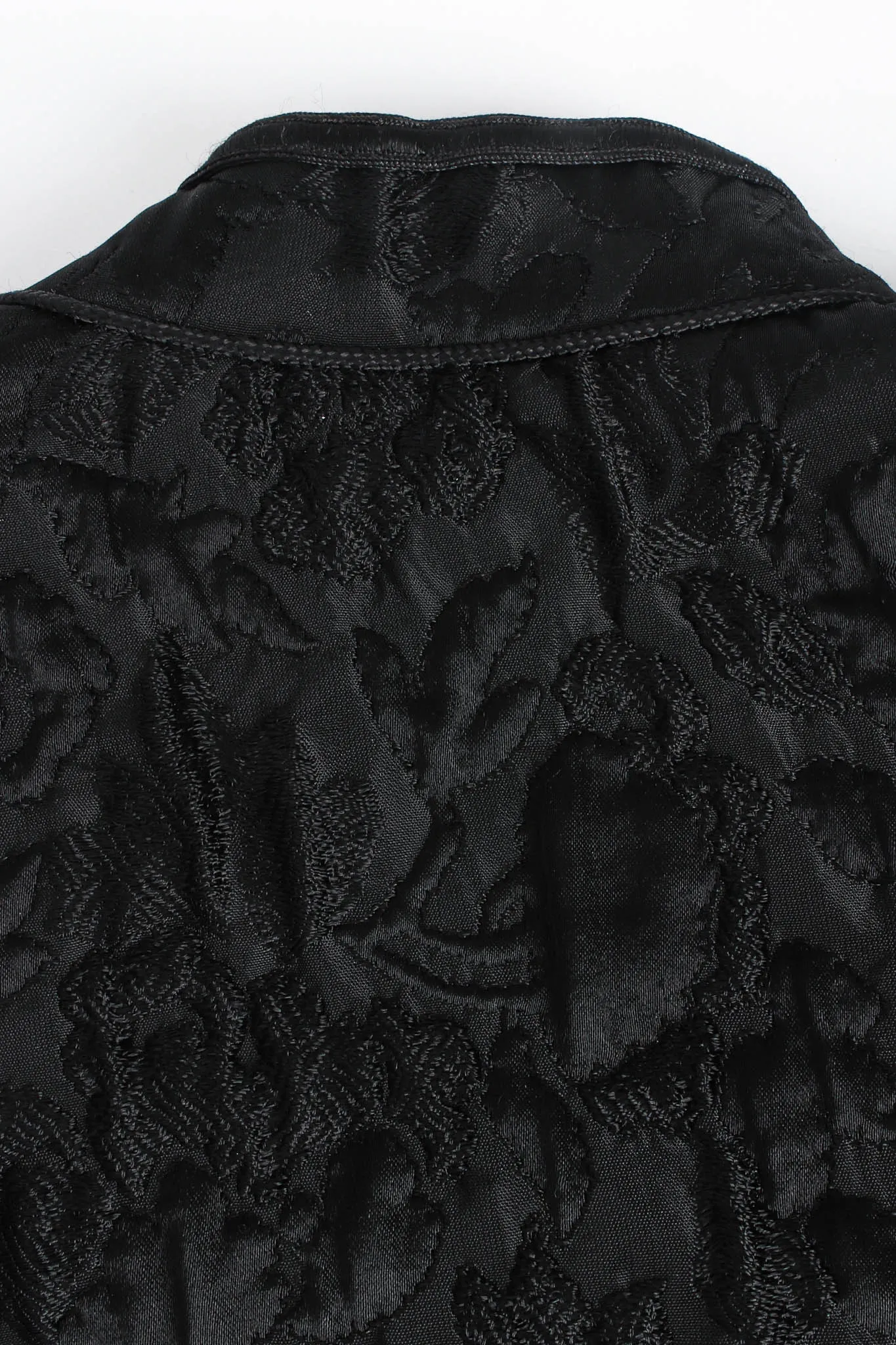 Floral Embroidered Quilted Jacket