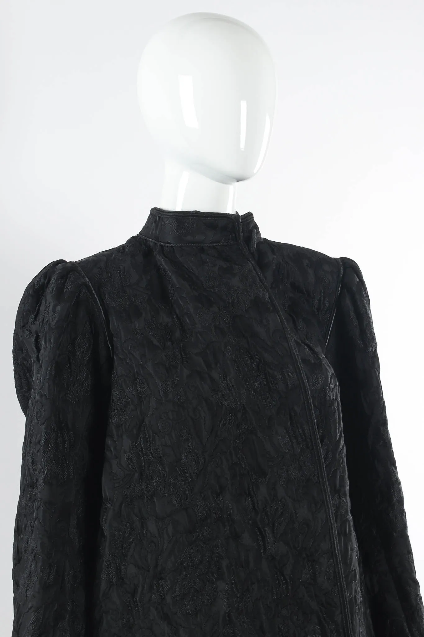 Floral Embroidered Quilted Jacket