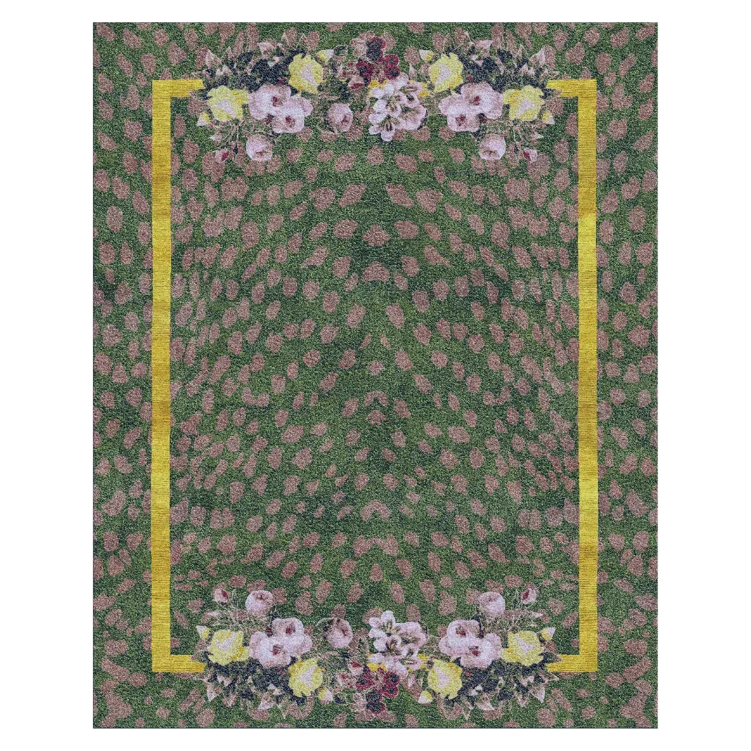 Garden of Courage Hand Tufted Rug - Night