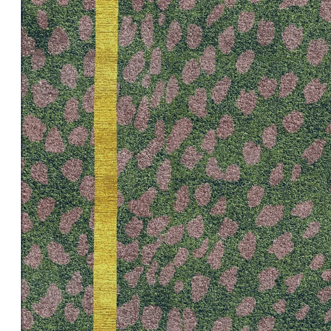 Garden of Courage Hand Tufted Rug - Night