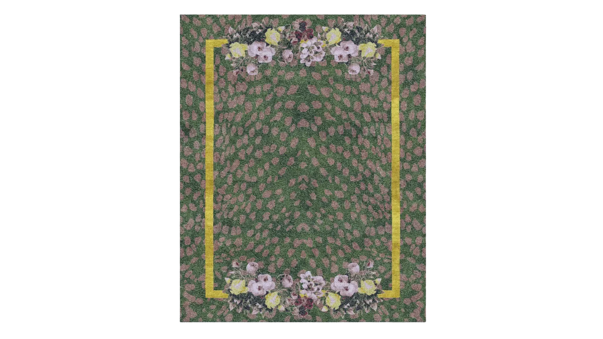 Garden of Courage Hand Tufted Rug - Night