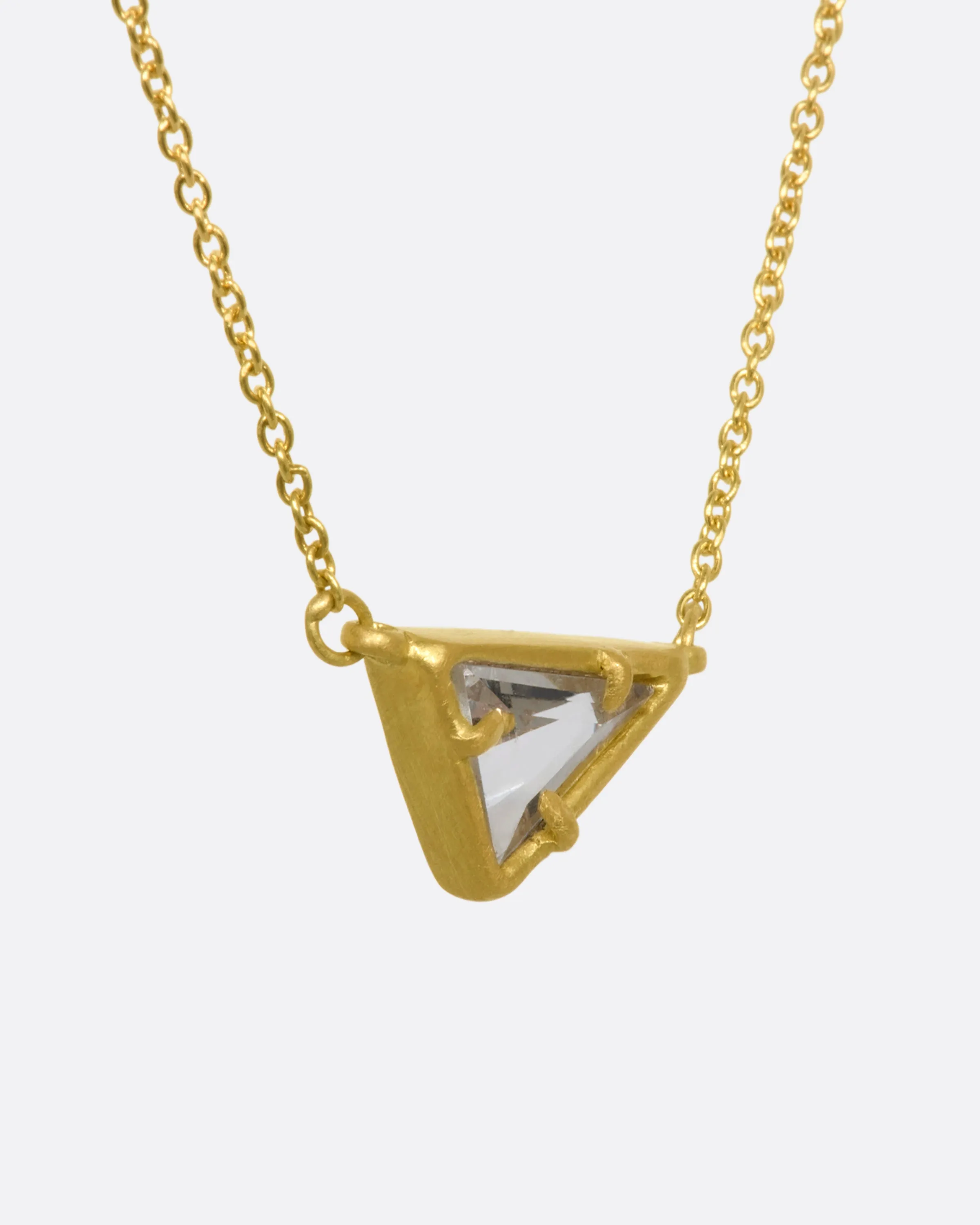 Goshenite City Pendant Necklace