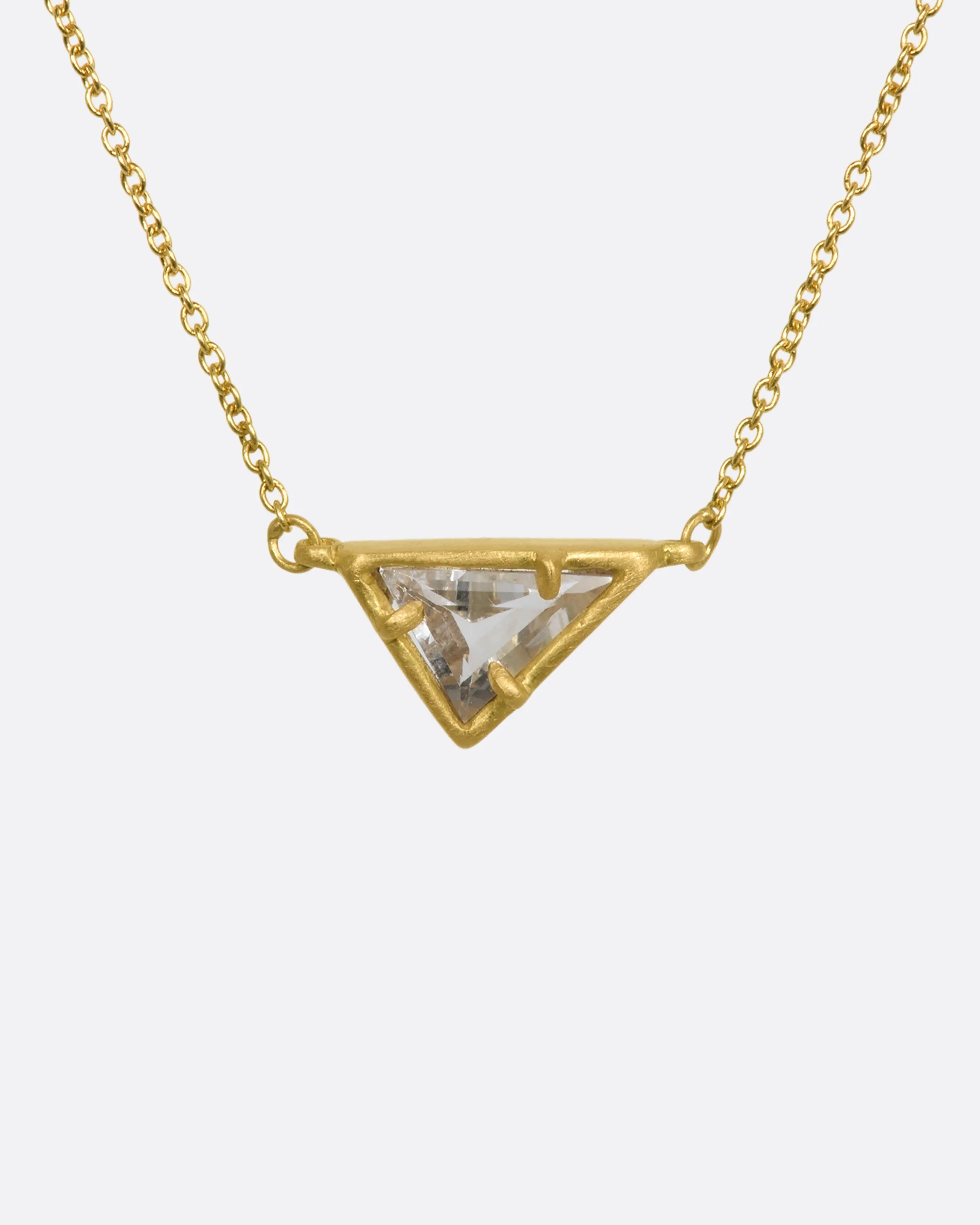 Goshenite City Pendant Necklace