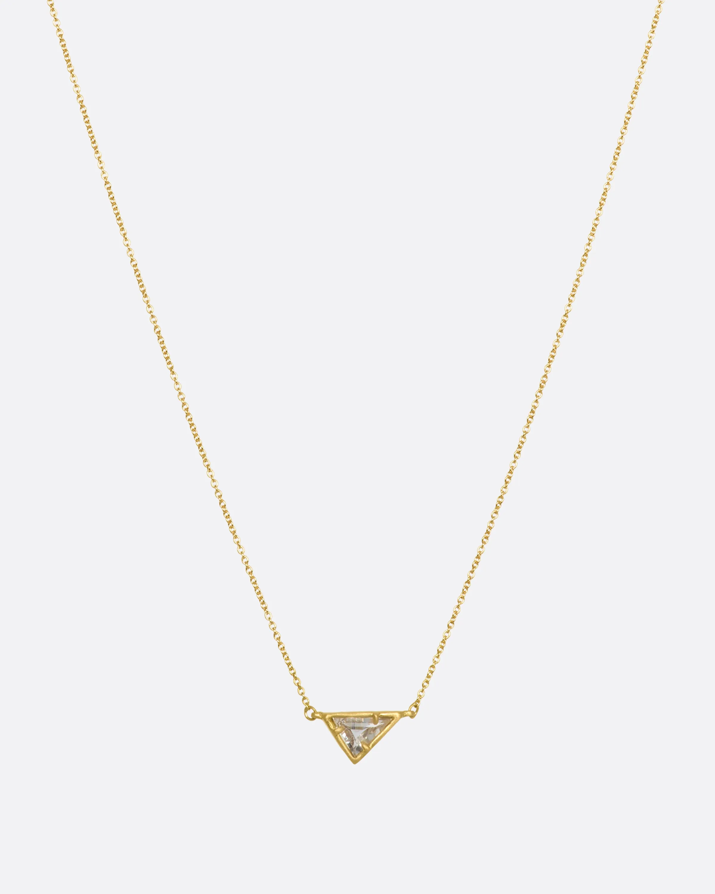 Goshenite City Pendant Necklace