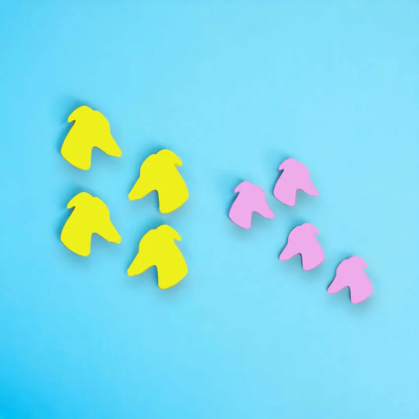 Greyhound Cameo - Mini Cuts - 10 Pairs