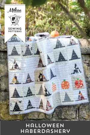 Halloween Haberdashery quilt pattern by Melissa Mortenson