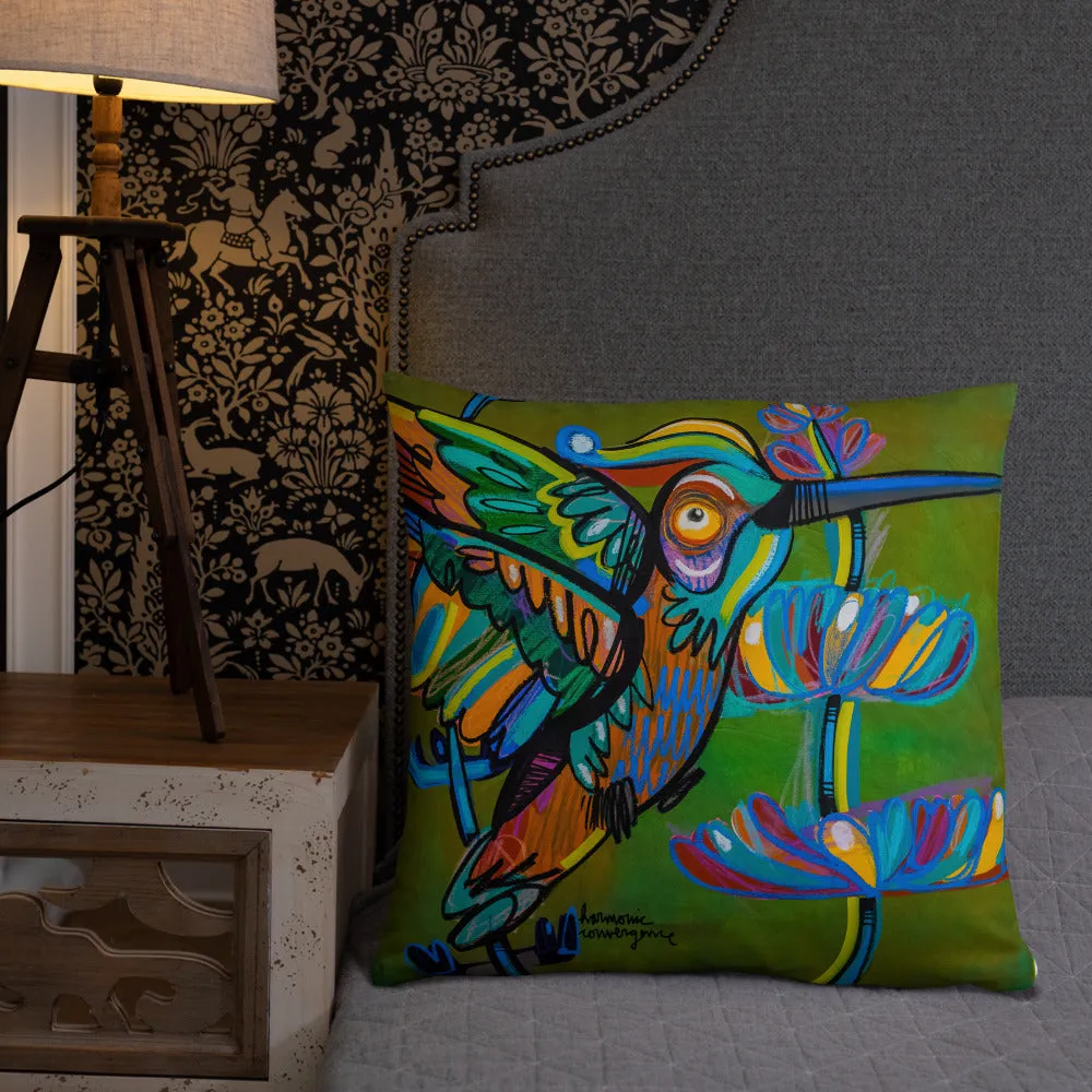 Harmonic Convergence - Lebo Premium Throw Pillow