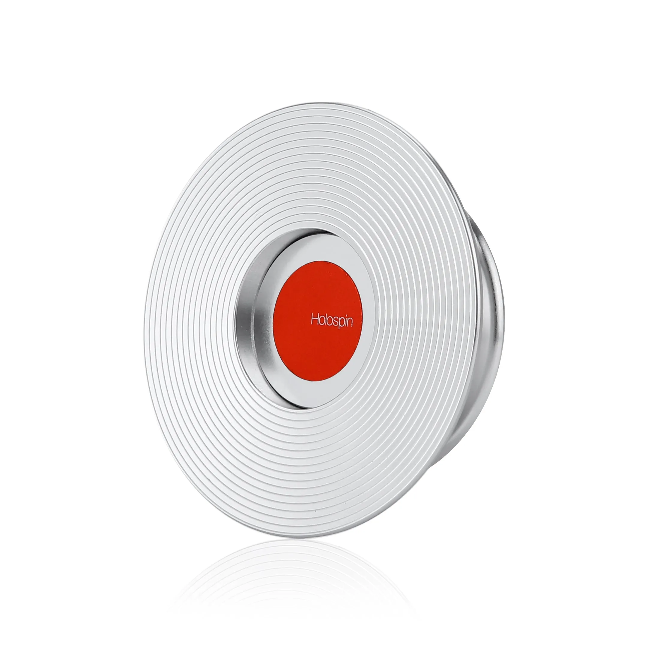 Holospin Silver Red Dot