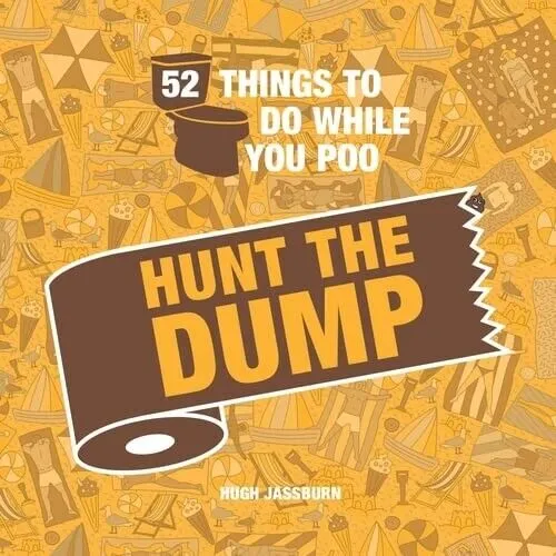 Hugh Jassburn Collection 5 Books Set 52 Things to Do While You Poo Football Puzz