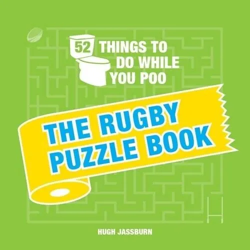 Hugh Jassburn Collection 5 Books Set 52 Things to Do While You Poo Football Puzz