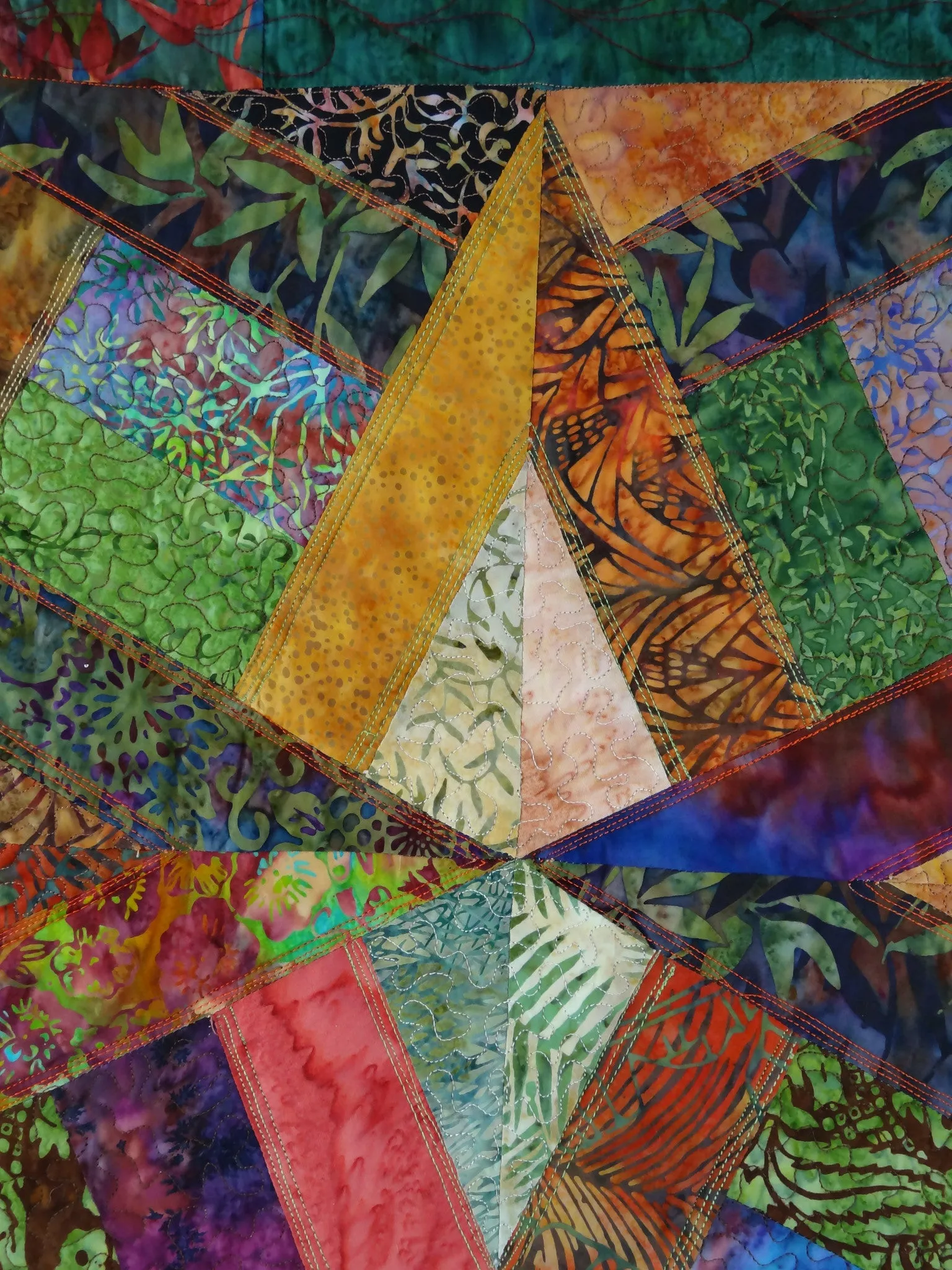 Interlaced Diamonds Lap Quilt