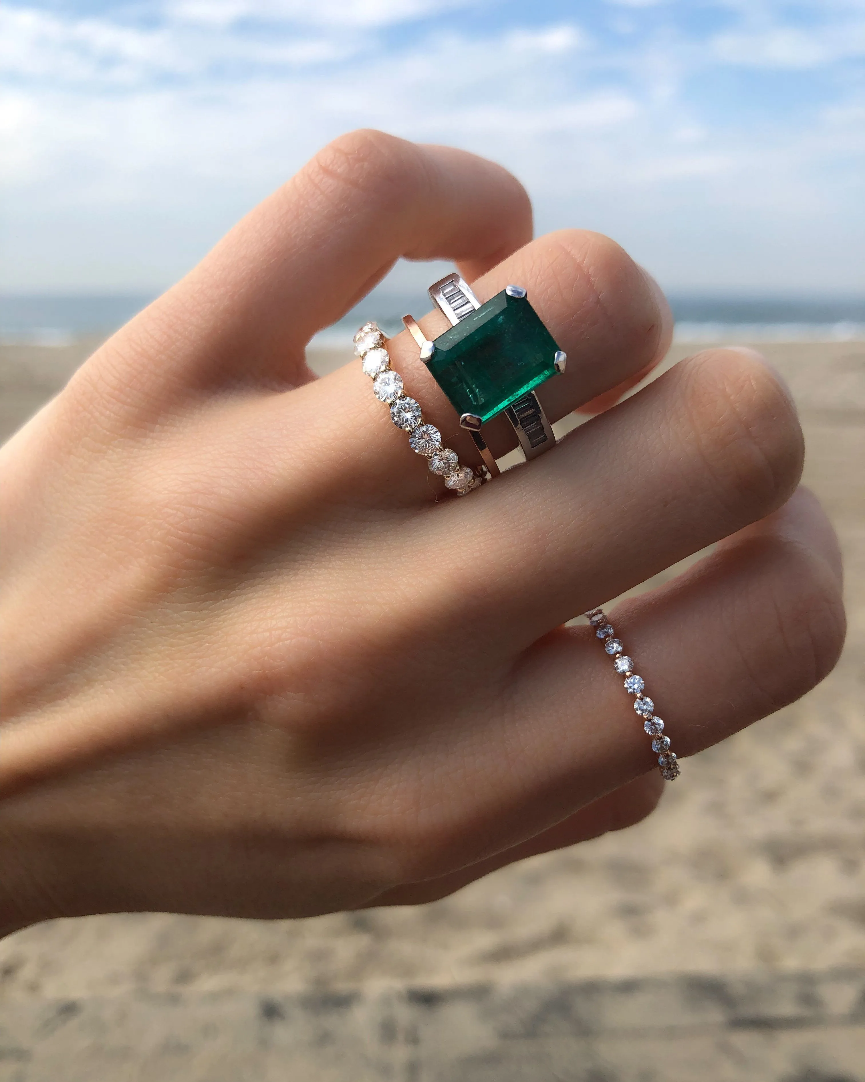 Interstellar Wedding Band
