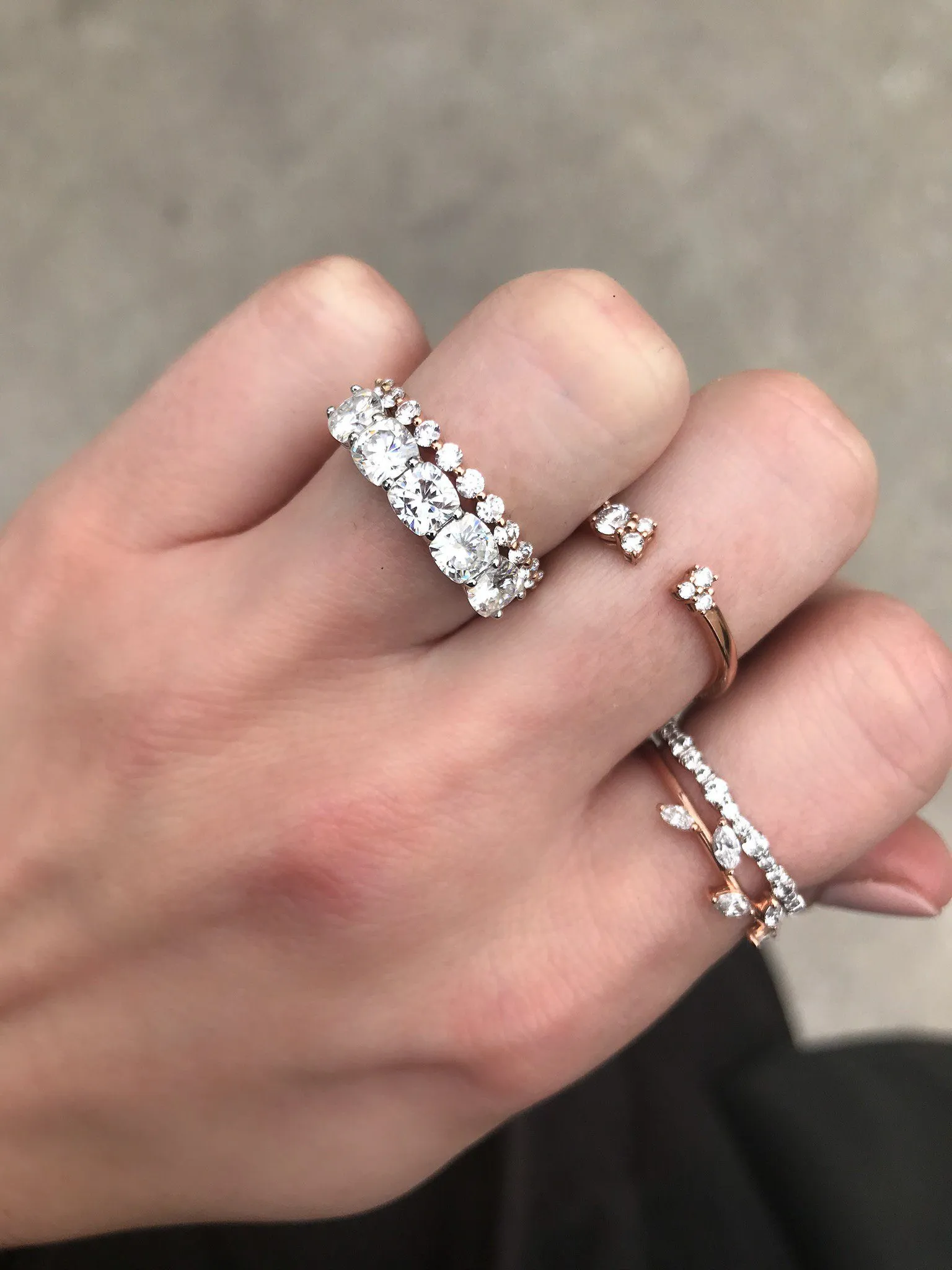Interstellar Wedding Band