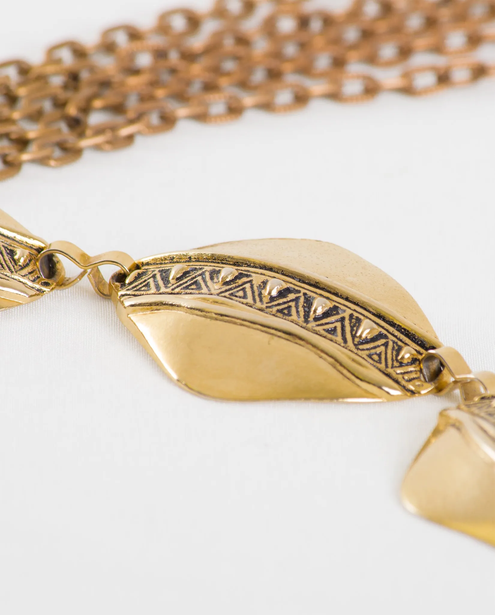 Isis • Gold Cascade Chain Headdress