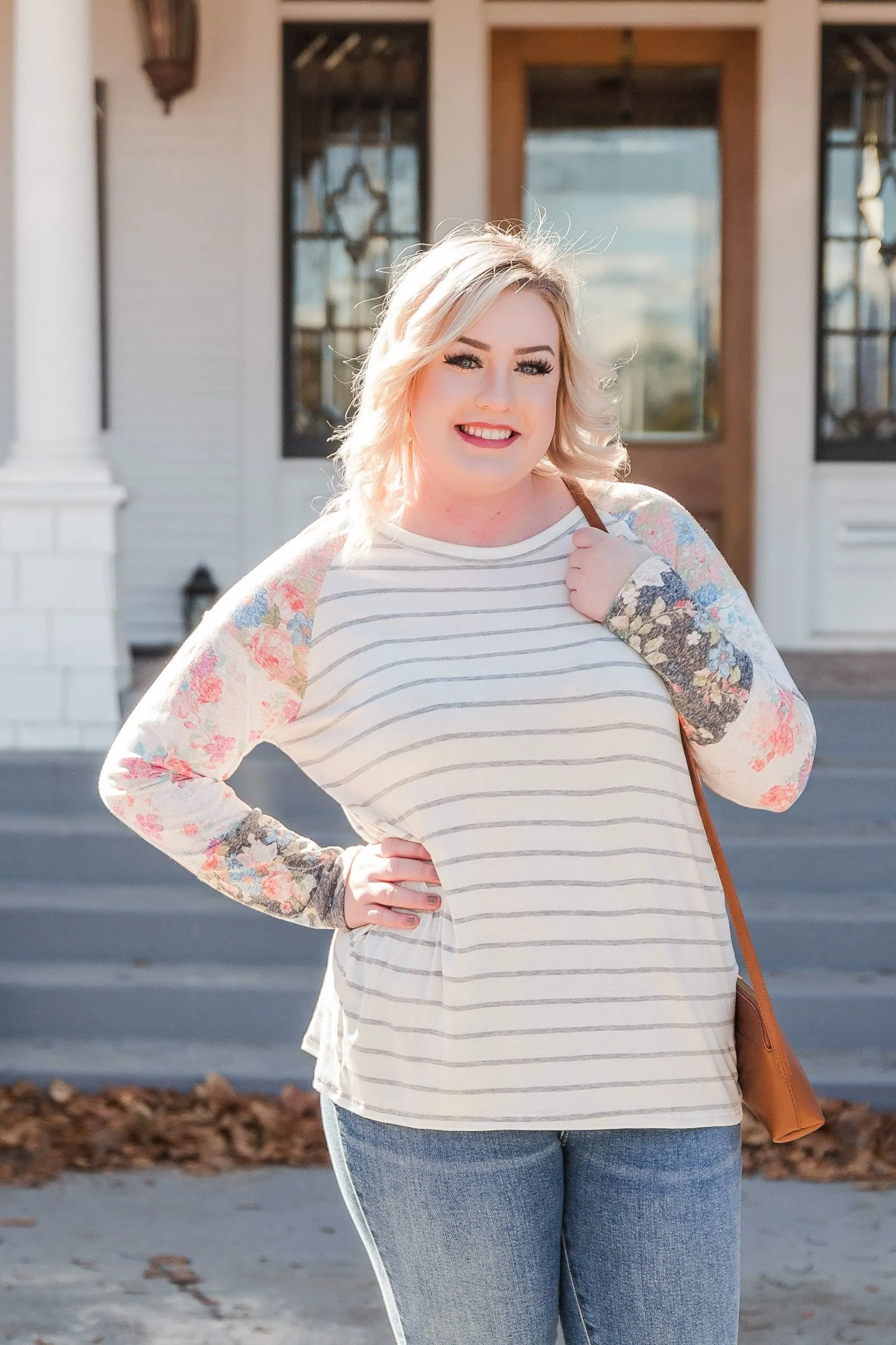It's A Spring Thing Striped Top