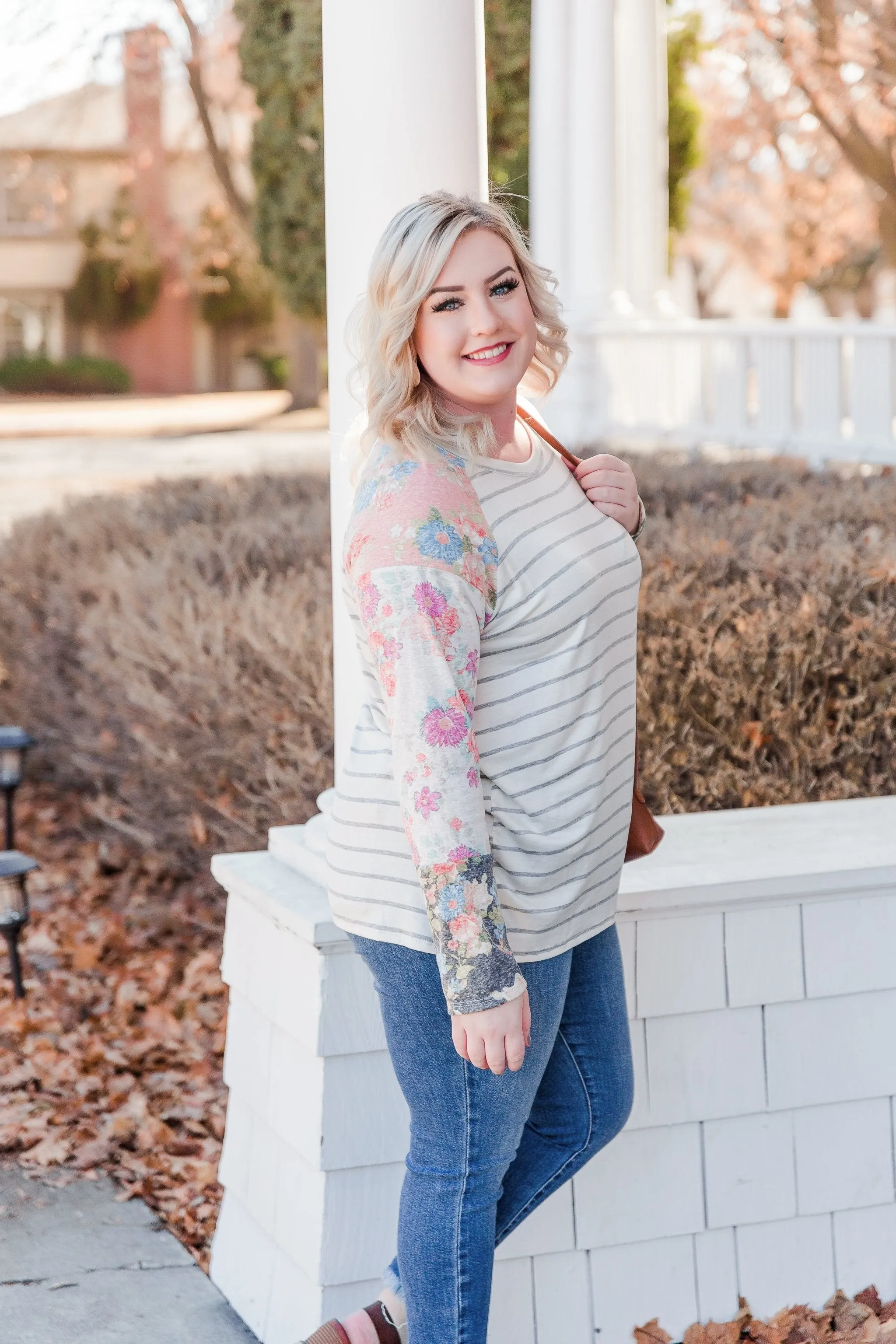 It's A Spring Thing Striped Top