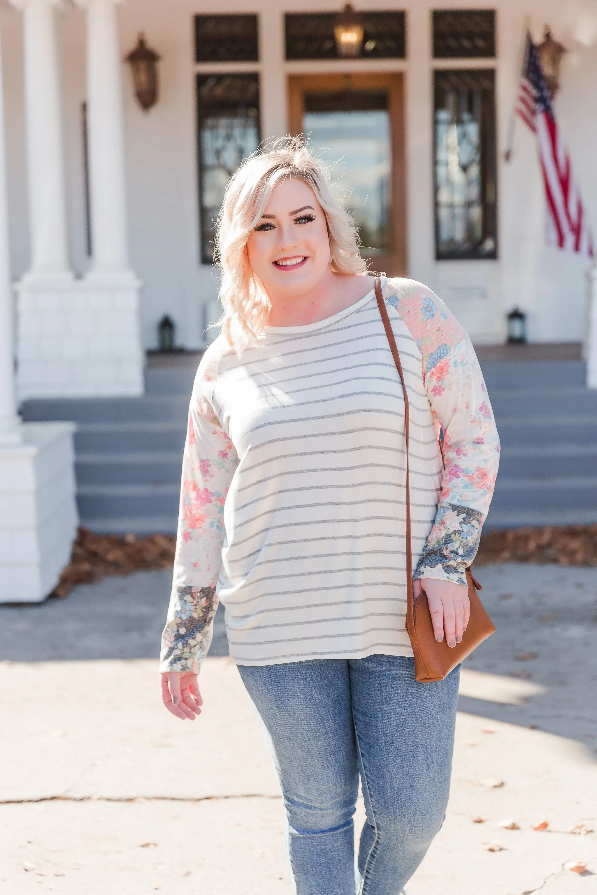 It's A Spring Thing Striped Top